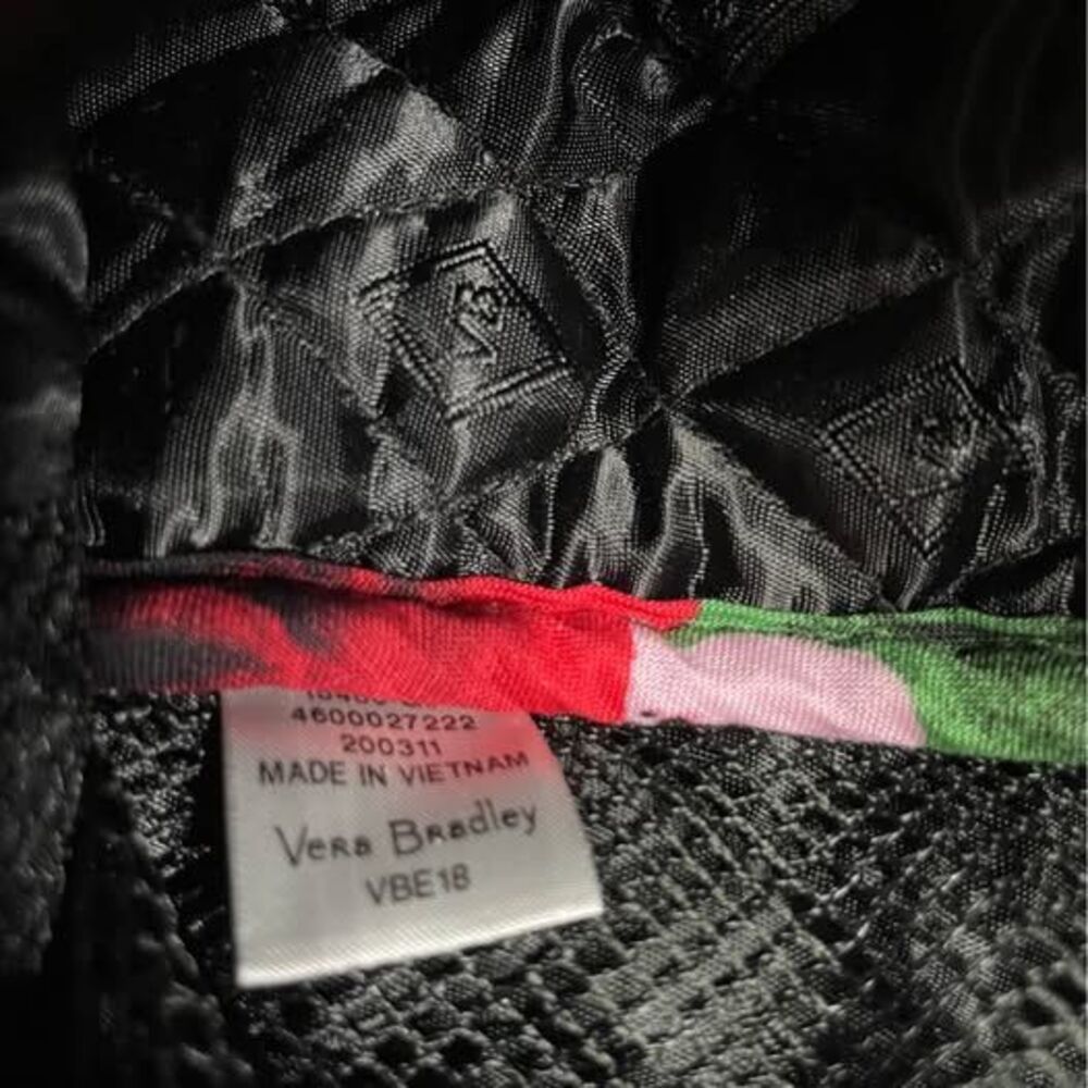 Vera Bradley Quilted Floral Duffel Bag - Picture 6 of 9